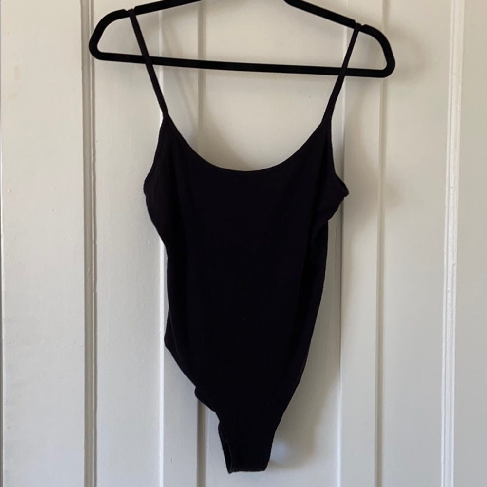 Ribbed Jersey Body Suit